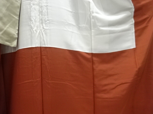  絞り駕籠模様刺繍一つ紋訪問着